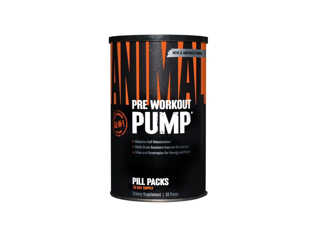 Animal Pre-Workout Pump 30 Packs