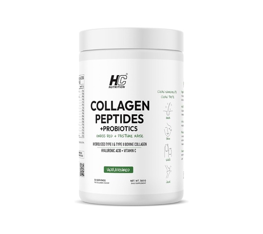 HC Nutrition Collagen Peptides + Probiotics