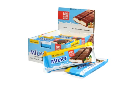 Snaq Fabriq Milky Chocolate Bar